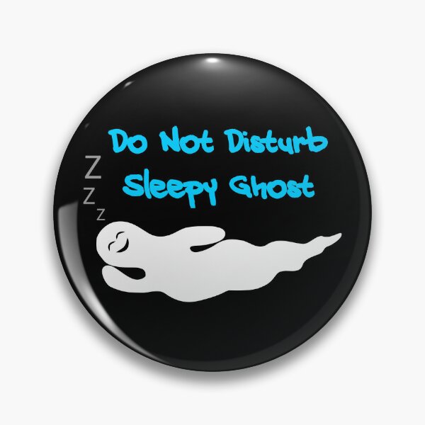 Item preview, Snoozing Sleepy Ghost designed and sold by HalloweenThings.