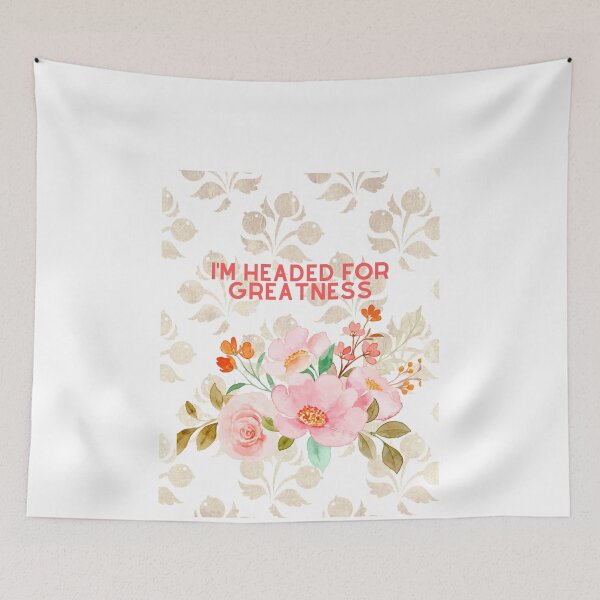 Item preview, Headed for greatness with flower bunch designed and sold by PalomaHealing24.