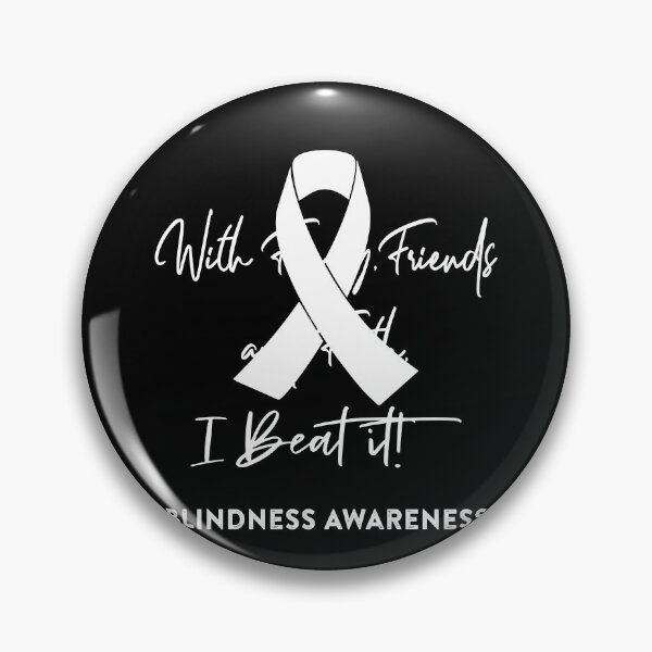 Item preview, Blindness Warrior - With Family, Friends, and Faith - I BEAT IT! designed and sold by Robbsyn.