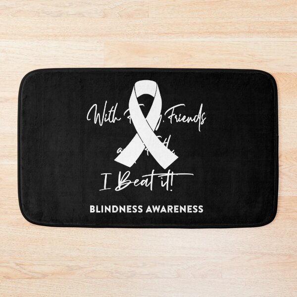 Item preview, Blindness Warrior - With Family, Friends, and Faith - I BEAT IT! designed and sold by Robbsyn.