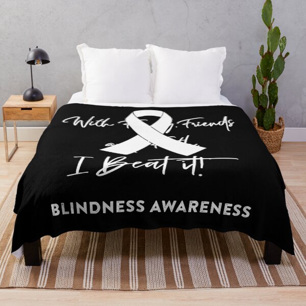 Item preview, Blindness Warrior - With Family, Friends, and Faith - I BEAT IT! designed and sold by Robbsyn.