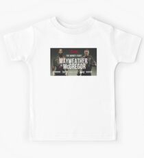 Floyd Mayweather Vs Conor McGregor #MayweatherMcGregor #McGregorMayweather Kids Tee