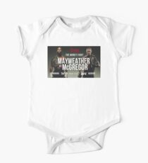 Floyd Mayweather Vs Conor McGregor #MayweatherMcGregor #McGregorMayweather One Piece - Short Sleeve