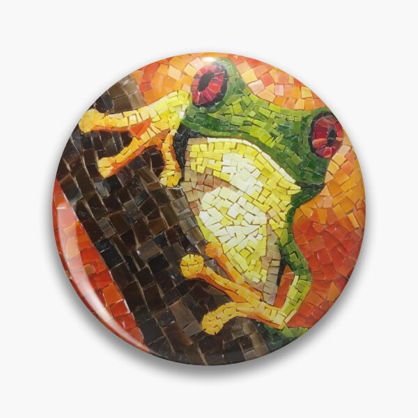 Item preview, Glass Mosaic Tree Frog designed and sold by CiraStudio.