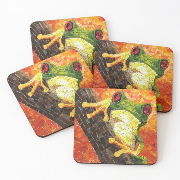 Item preview, Glass Mosaic Tree Frog designed and sold by CiraStudio.