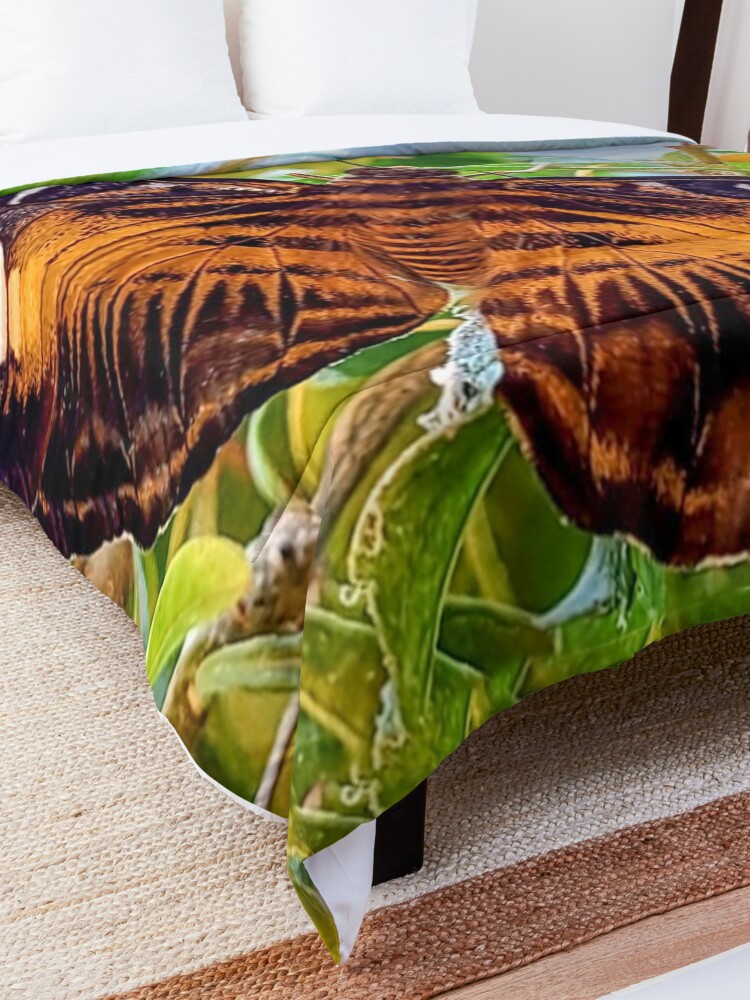 Alternate view of Butterfly Mat Comforter