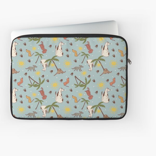 Beach Puppies - Aquamarine Laptop Sleeve
