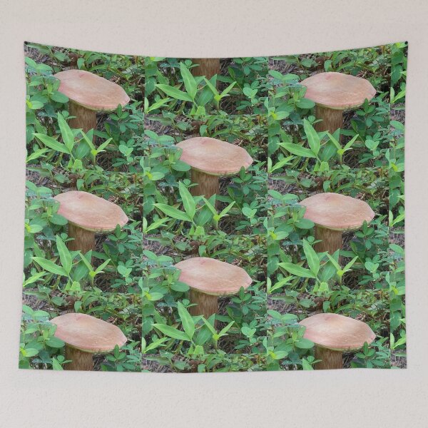 Item preview, Wild Brown Forest Mushroom Photography designed and sold by silviaol.