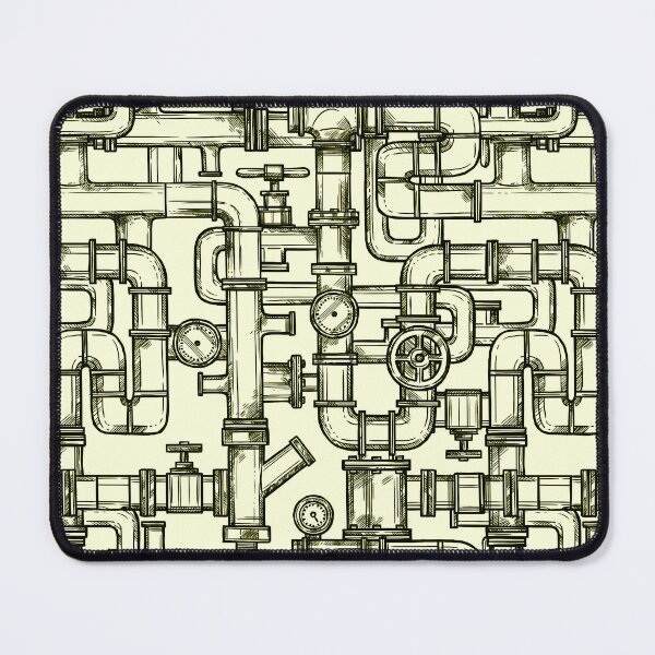Item preview, Yellow Pipe Pattern designed and sold by Art-by-Geoff.