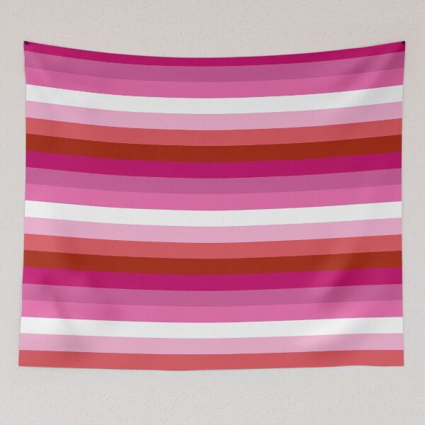 Item preview, LESBIAN FLAG HORIZONTAL designed and sold by Jackie Saad Robinson.