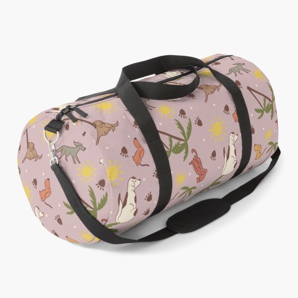 Beach Puppies - Pink Duffle Bag