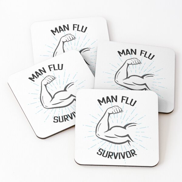 Item preview, Man Flu SURVIVOR designed and sold by Gibbonzo.