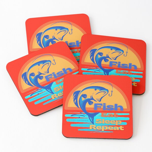 Item preview, Fish Eat Sleep Repeat designed and sold by theflandonian.