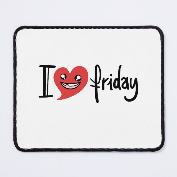 Item preview, i love Friday funny meme design novelty designed and sold by Meme World.