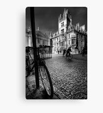 Cycling Canvas Print