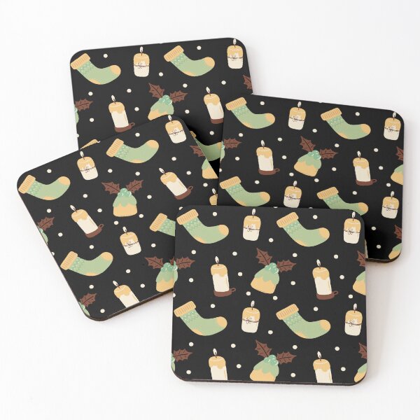 Item preview, Christmas Stocking Pattern, Christmas Candle Pattern designed and sold by antevasinart.