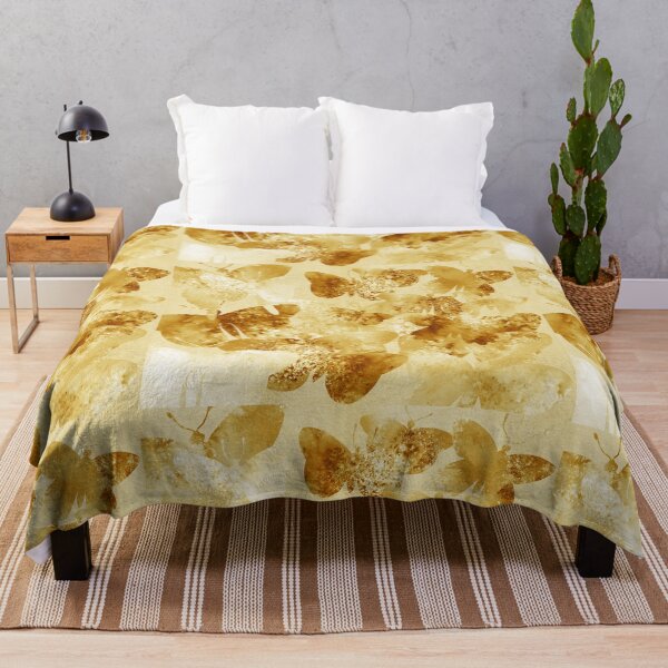 Item preview, Beautiful Light And Happy Golden Watercolor Butterflies In The Gold Sky V designed and sold by Irina Sztukowski.