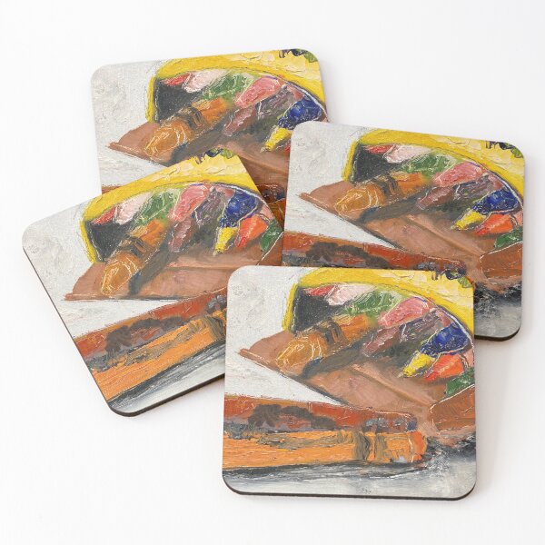 Item preview, Crayons - Oil Painting designed and sold by CiraStudio.
