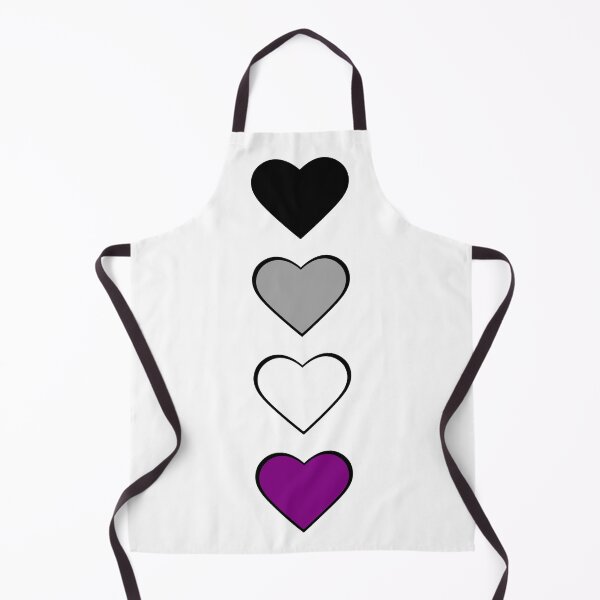 Item preview, Asexual Pride Flag Hearts designed and sold by Creations-By-Em.
