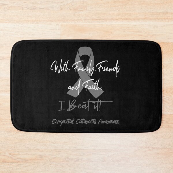 Item preview, Congenital Cataracts Warrior - With Family, Friends, and Faith - I BEAT IT! designed and sold by Robbsyn.
