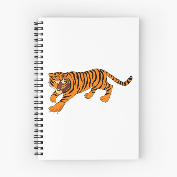 Item preview, Beautiful Graphic Drawing Of Bright Orange Roaring Tiger designed and sold by CreativeCranium.