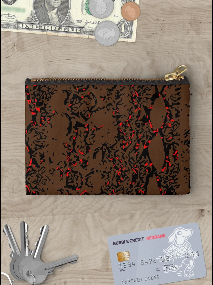 Thumbnail 3 of 4, Zipper Pouch, Python Skin Design designed and sold by DesignFantazia.
