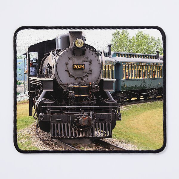 Item preview, Heritage Steam Engine with Carriages Coaches, Steam Train Railroad Railway designed and sold by TheTrainRoom.