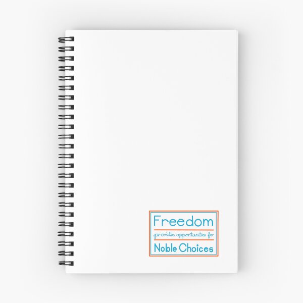 Item preview, Freedom provides opportunities for Noble Choices (Graphic) designed and sold by Karen-Rocha.