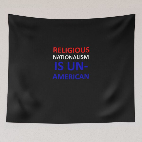 Item preview, Religious Nationalism is Un-American Tee Shirt etc. designed and sold by octotypewriter.