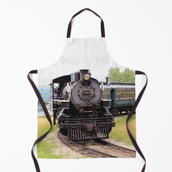 Item preview, Heritage Steam Engine with Carriages Coaches, Steam Train Railroad Railway designed and sold by TheTrainRoom.