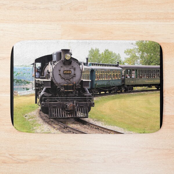 Item preview, Heritage Steam Engine with Carriages Coaches,  Steam Train Railroad Railway designed and sold by TheTrainRoom.