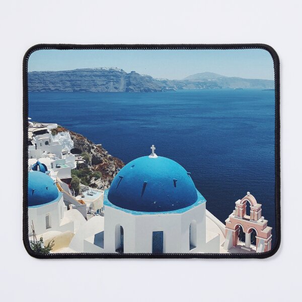 Item preview, Blue domes of Santorini designed and sold by Artbytea.