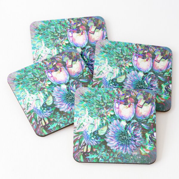 Item preview, blue flowers surreal  designed and sold by MantillArt.