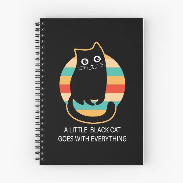 Item preview, A little black cat goes with everything designed and sold by Noha Applied- Arts.