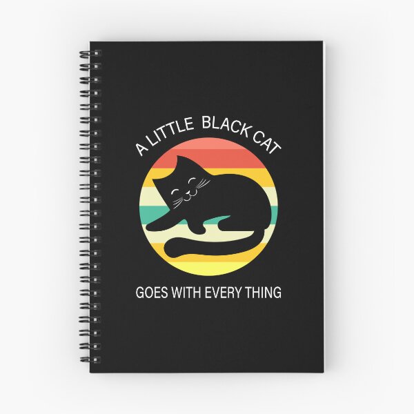 Item preview, A little black cat goes with everything designed and sold by Noha Applied- Arts.