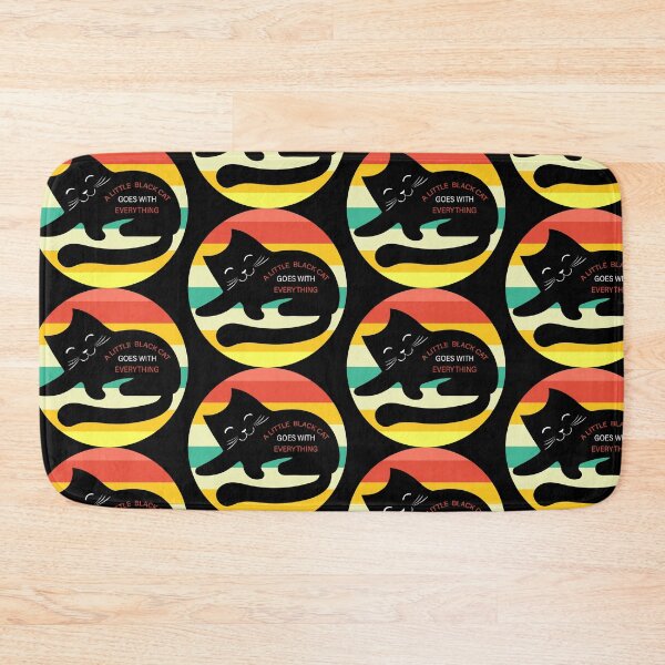 Item preview, A little black cat goes with everything designed and sold by Noha Applied- Arts.