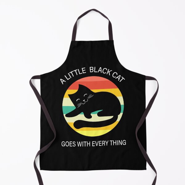 Item preview, A little black cat goes with everything designed and sold by Noha Applied- Arts.