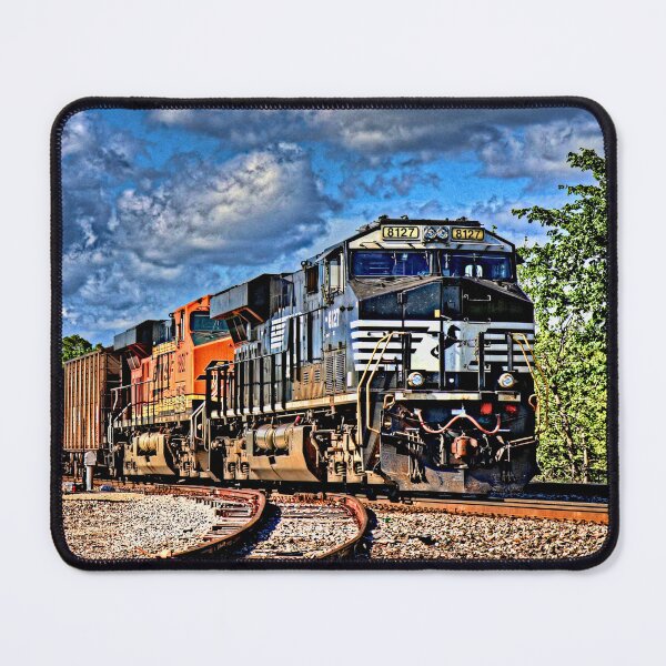 Item preview, Diesel Locos, Hauling Coal Wagons, Locomotives Train Railroad Railway designed and sold by TheTrainRoom.