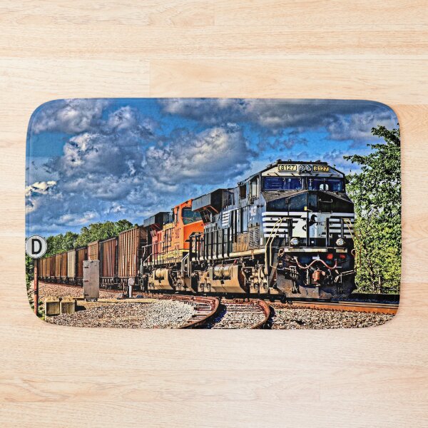 Item preview, Diesel Locos, Hauling Coal Wagons, Locomotives Train Railroad Railway designed and sold by TheTrainRoom.