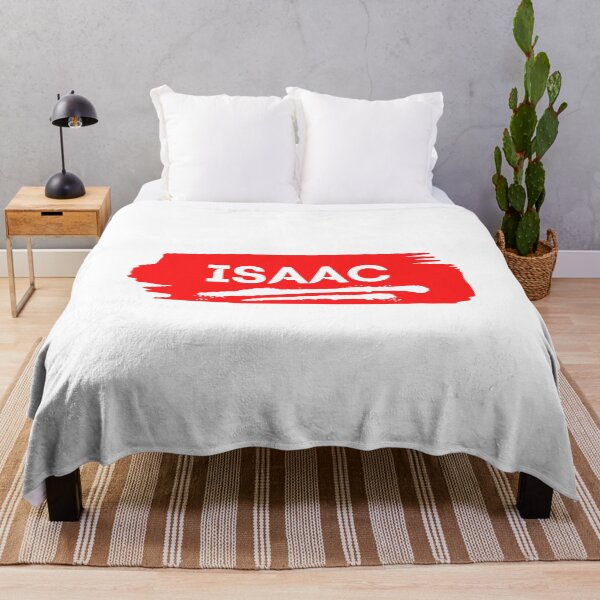 Aperçu de l'œuvre Isaac Name Label - Cadeau pour homme nommé isaac créée et vendue par melshirt-shop.