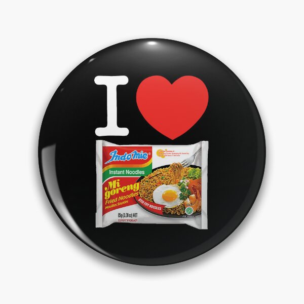 Item preview, I love mi goreng i heart mi goreng Indomie Migoreng with White I designed and sold by Ilovemigoreng.