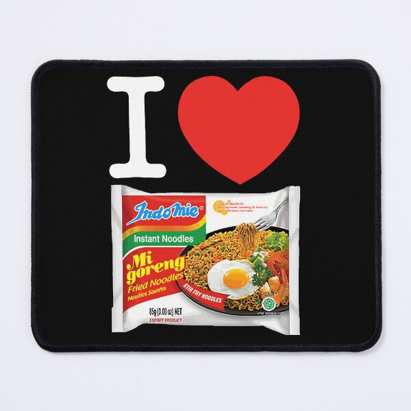 Item preview, I love mi goreng i heart mi goreng Indomie Migoreng with White I designed and sold by Ilovemigoreng.