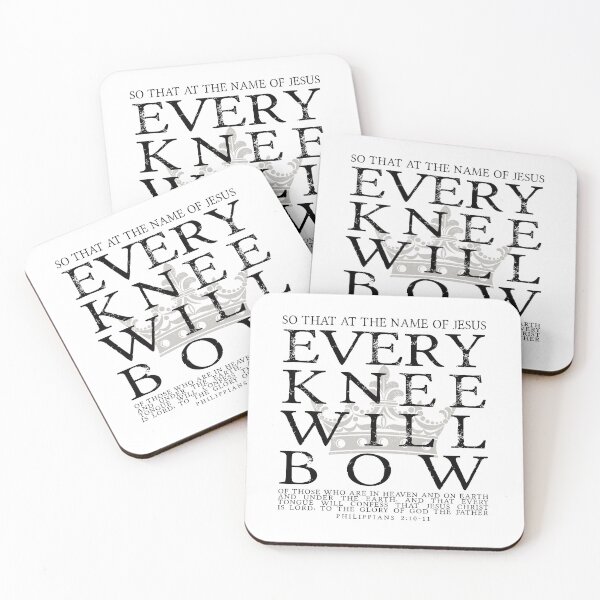 Item preview, Every Knee Will Bow Philippians 2:10-11 designed and sold by ipraisedesigns.
