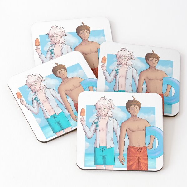 Item preview, nagito and hajime at the beach :) designed and sold by fairiberri.