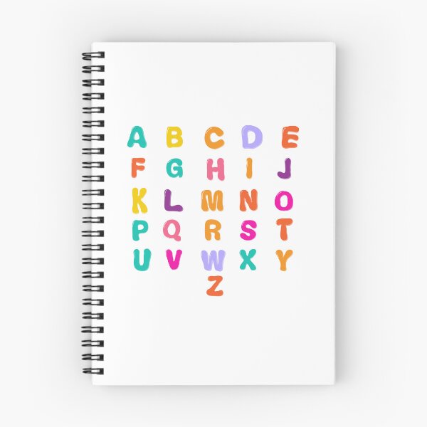 Artikelvorschau, ABC-Alphabete, Kinder entworfen und verkauft von Clothingspot.