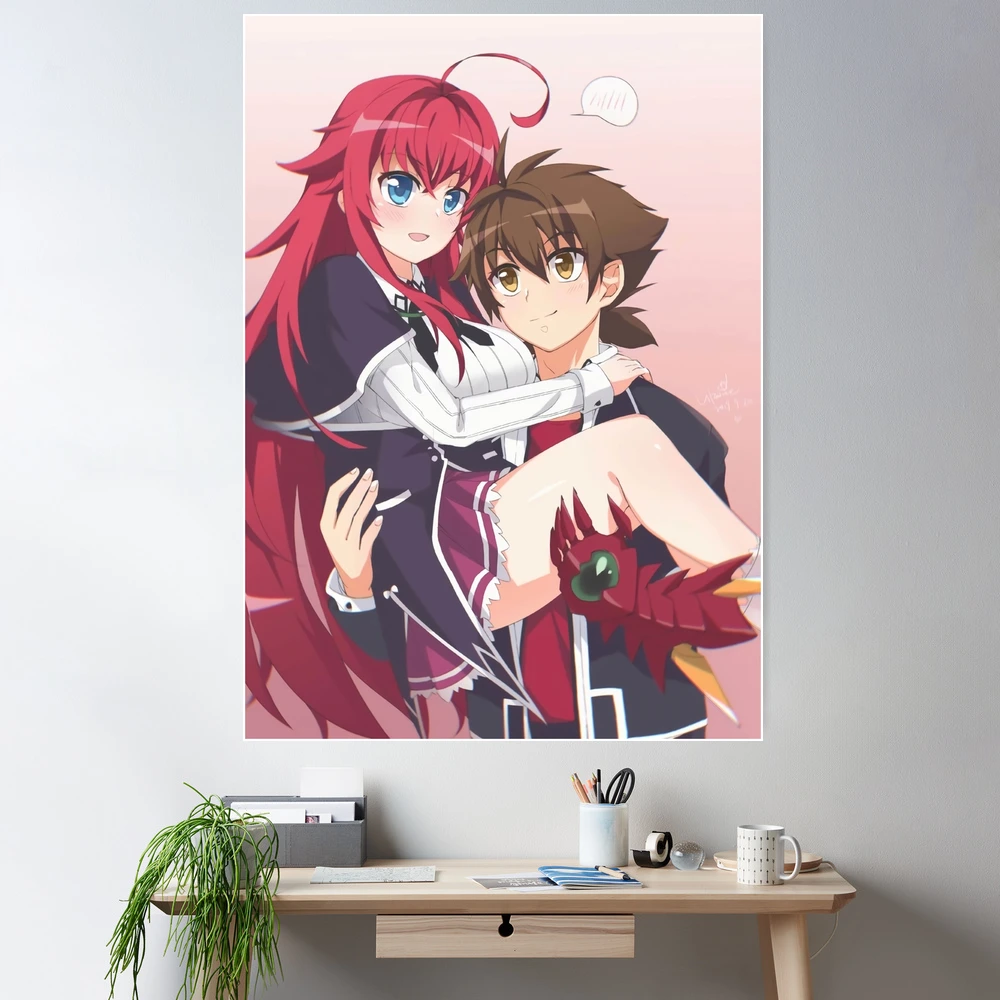 Rias Gremory High School DxD Artwork For Otaku