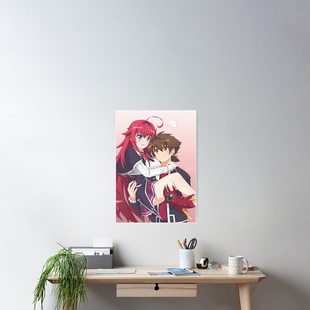 Rias Gremory High School DxD Artwork For Otaku