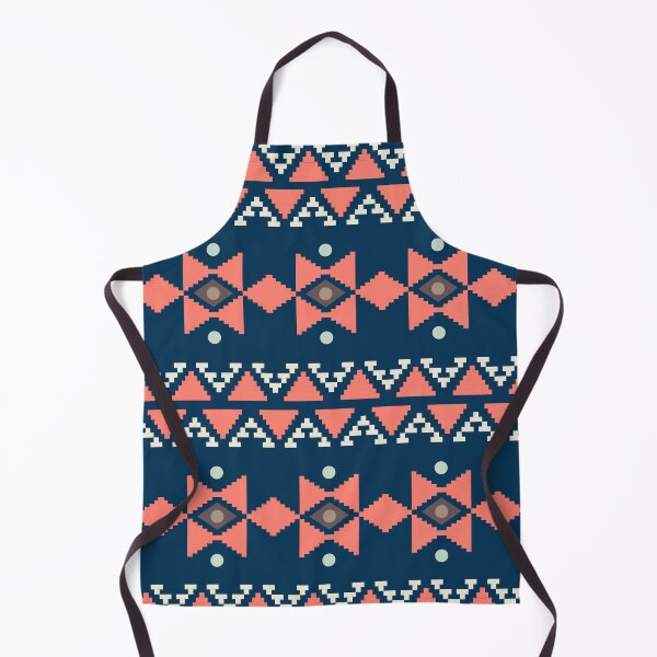 Item preview, Geometric Triangles Compilation in Rose Gold and Blue - Multicolor Boho Motif designed and sold by Yeldiz.