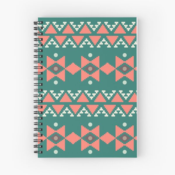 Item preview, Geometric Triangles Compilation in Rose Gold and Green - Multicolor Boho Motif designed and sold by Yeldiz.
