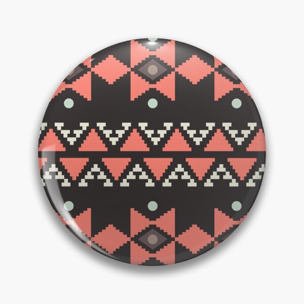 Item preview, Geometric Triangles Compilation in Rose Gold and Maron - Multicolor Boho Motif designed and sold by Yeldiz.